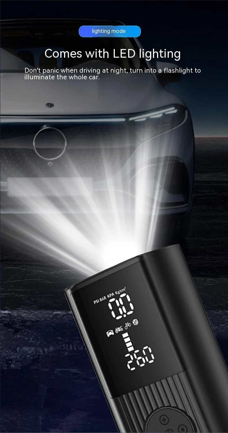 Wireless Portable Tire Inflator